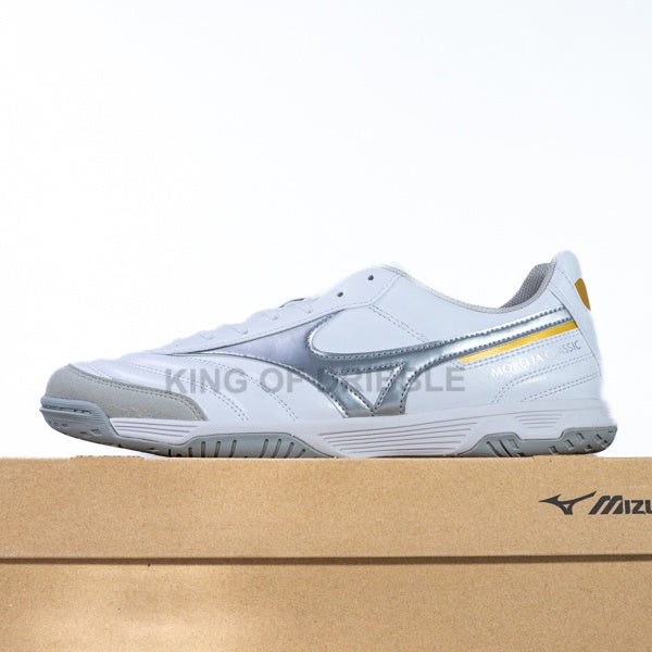 KING OF DRIBBLE Sepatu Futsal Mizuno Morelia Sala Classic IN Q1GA230203 Original