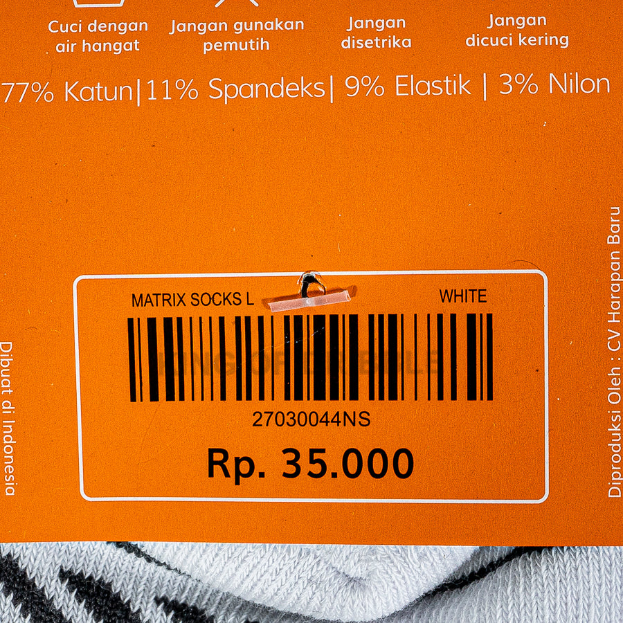 KING OF DRIBBLE Kaos Kaki Ortuseight Matrix Socks L 27030044 Original