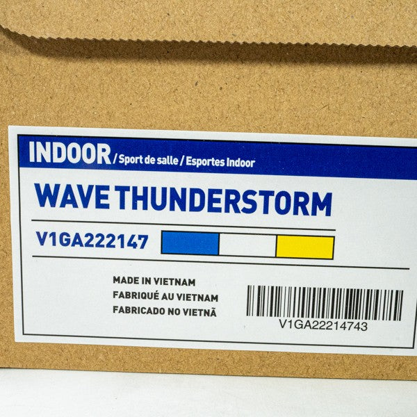 KING OF DRIBBLE Sepatu Volley Mizuno Wave Thunderstorm V1GA222147 Original