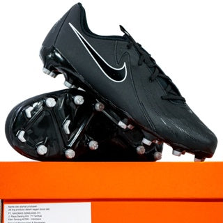 KING OF DRIBBLE Sepatu Bola Anak Nike JR Phantom GX II Academy FG/MG FD6722-001 Original