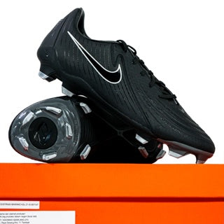 KING OF DRIBBLE Sepatu Bola Nike Phantom GX II Academy FG/MG FD6723-001 Original