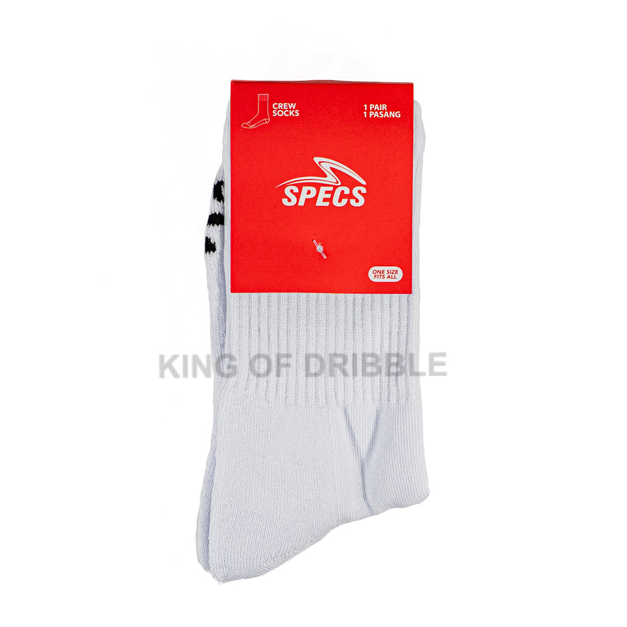KING OF DRIBBLE Kaos Kaki Sekolah Specs School Socks L 2 Crew 3050027 Original
