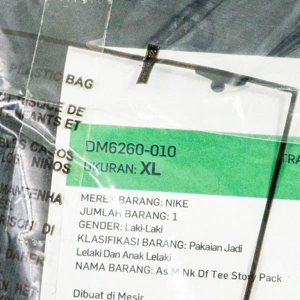 Kaos Nike AS M Dry Fit Tee Story Pack Black DM6260-010 Original BNWT