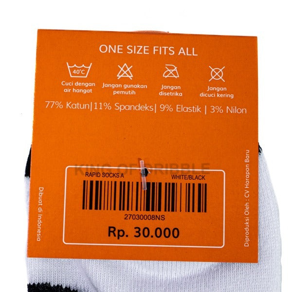 KING OF DRIBBLE Kaos Kaki Ortuseight Rapid Socks A 27030008 Original