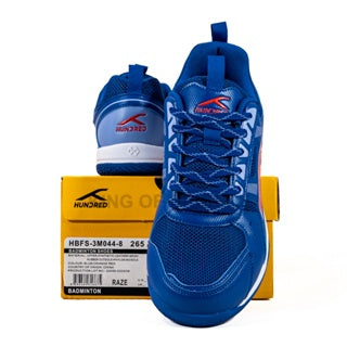 KING OF DRIBBLE Sepatu Badminton/Bulu Tangkis Hundred Raze HBFS-3M044-8 Original