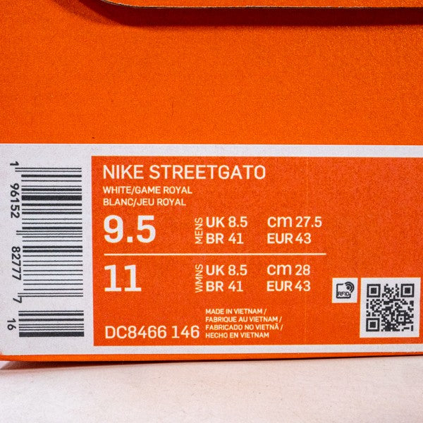KING OF DRIBBLE Sepatu Futsal Nike Streetgato White DC8466-146 Original