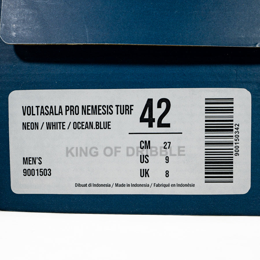 KING OF DRIBBLE Sepatu Mini Soccer Mills Voltasala Pro Nemesis Turf 9001503 Original