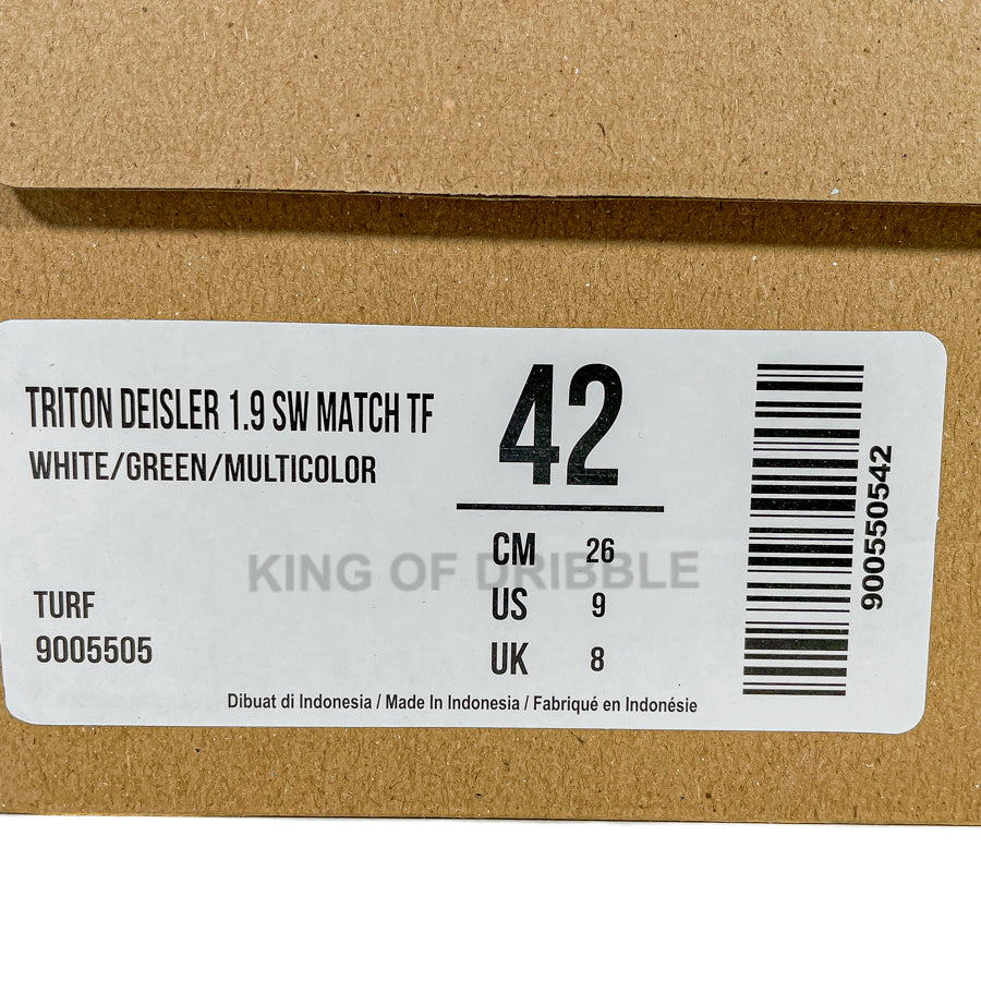 KING OF DRIBBLE Sepatu Mini Soccer Mills Triton Deisler 1.9 SW Match TF 9005505 Original