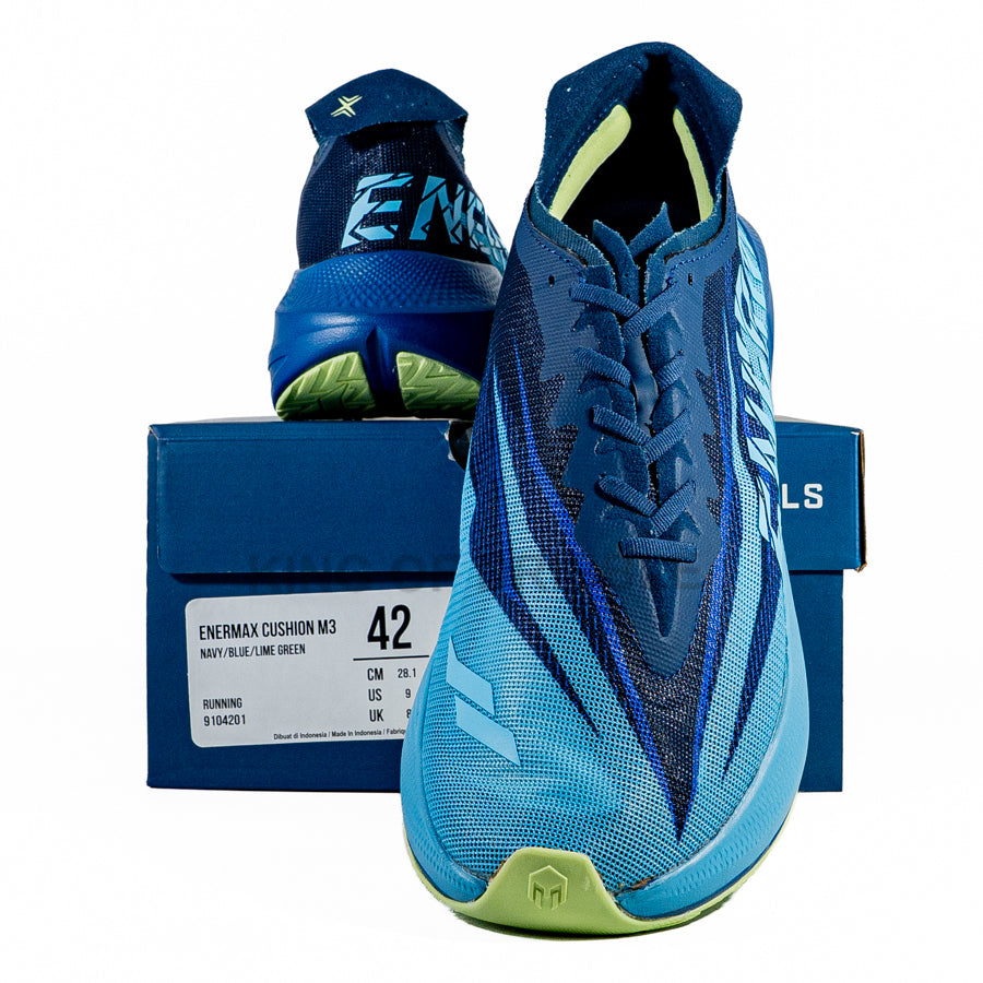 KING OF DRIBBLE Sepatu Running/Lari Mills Enermax Cushion M3 9104201 Original