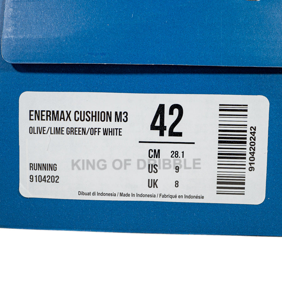 KING OF DRIBBLE Sepatu Running/Lari Mills Enermax Cushion M3 9104202 Original