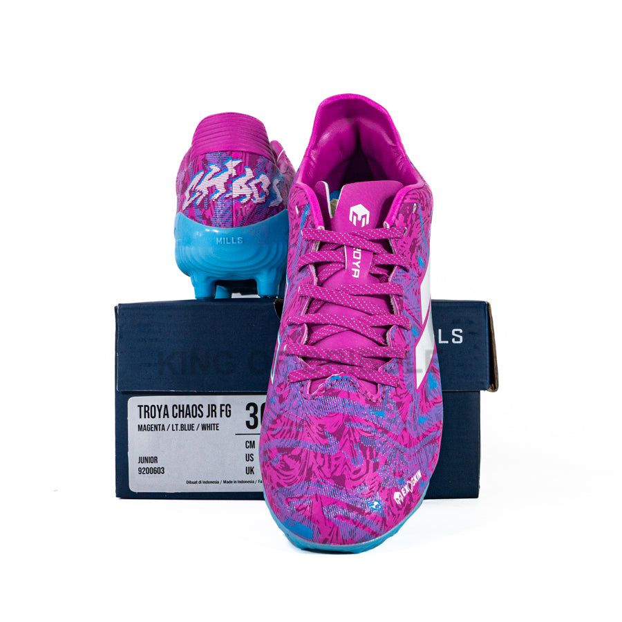 KING OF DRIBBLE Sepatu Bola Anak Mills Troya Chaos JR FG 9200603 Original
