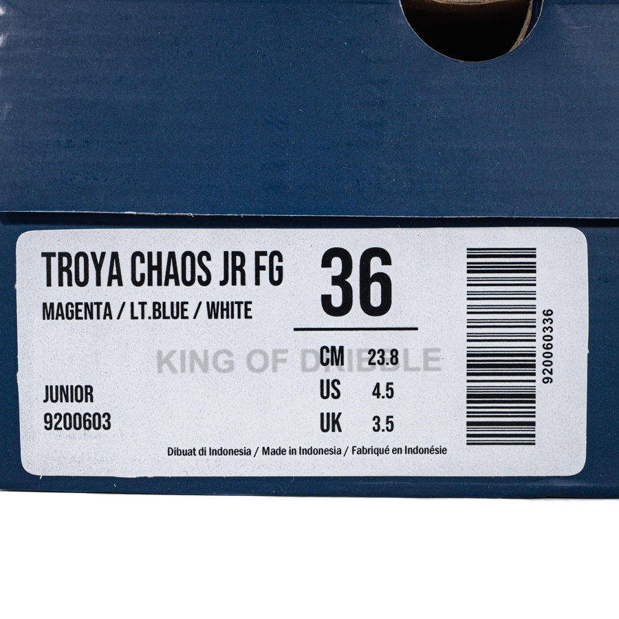 KING OF DRIBBLE Sepatu Bola Anak Mills Troya Chaos JR FG 9200603 Original