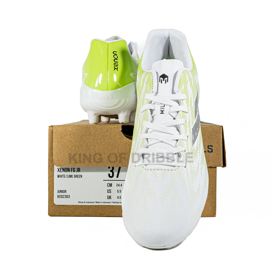 KING OF DRIBBLE Sepatu Bola Anak Mills Xenon FG JR 9202303 Original