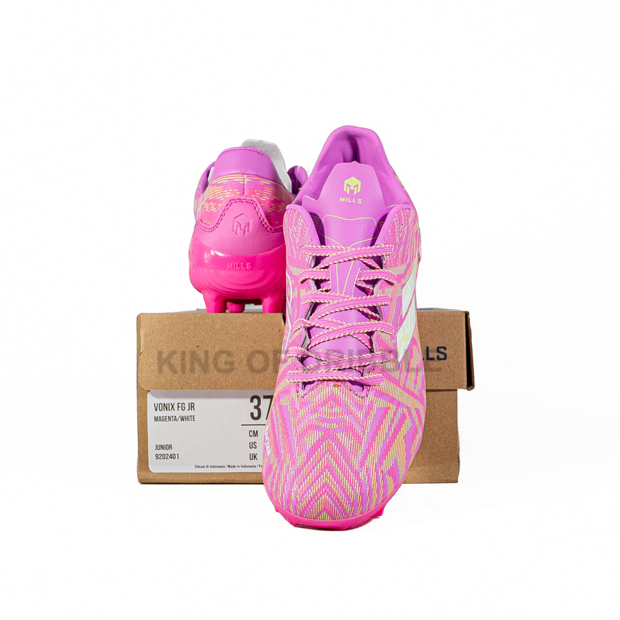 KING OF DRIBBLE Sepatu Bola Anak Mills Vonix FG JR 9202401 Original