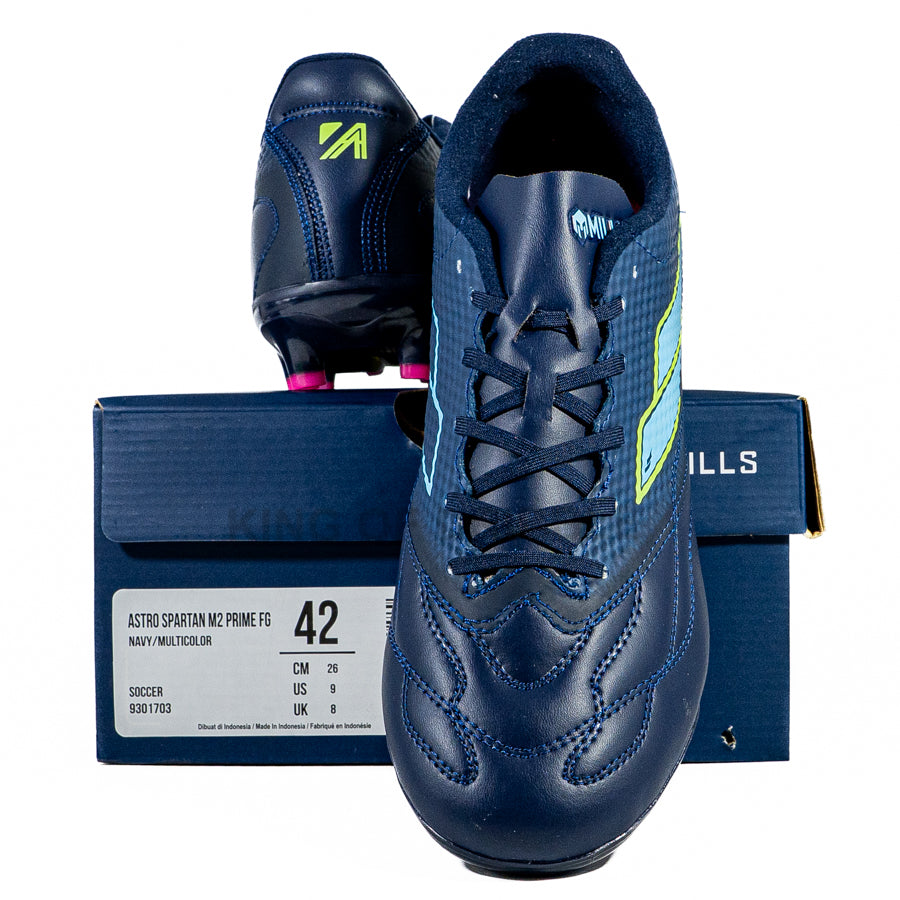 KING OF DRIBBLE Sepatu Bola Mills Astro Spartan M2 Prime FG 9301703 Original