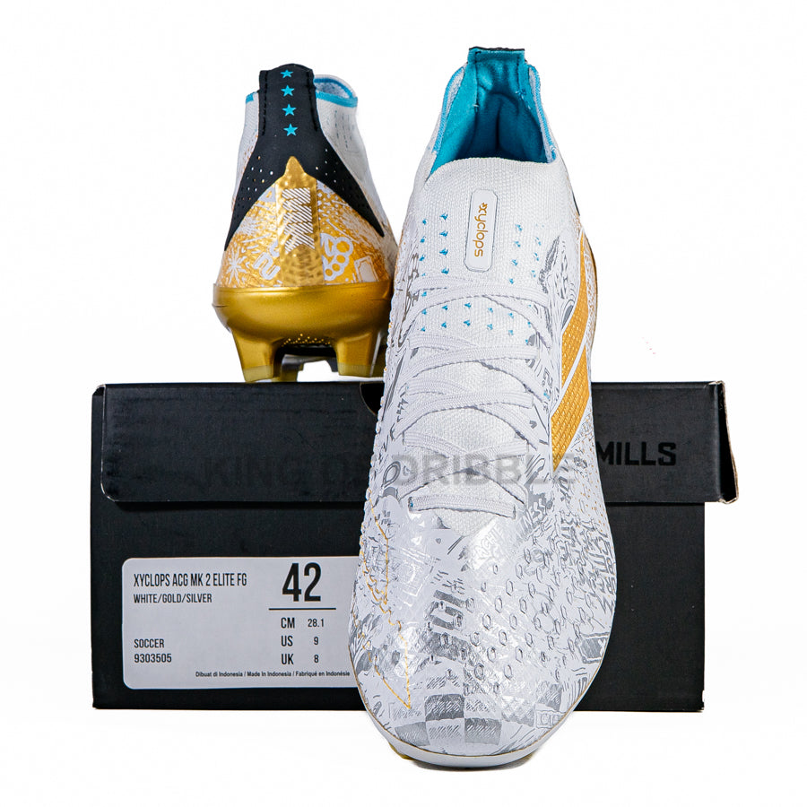 KING OF DRIBBLE Sepatu Bola Mills Xyclops ACG MK II Elite FG 9303505 Original