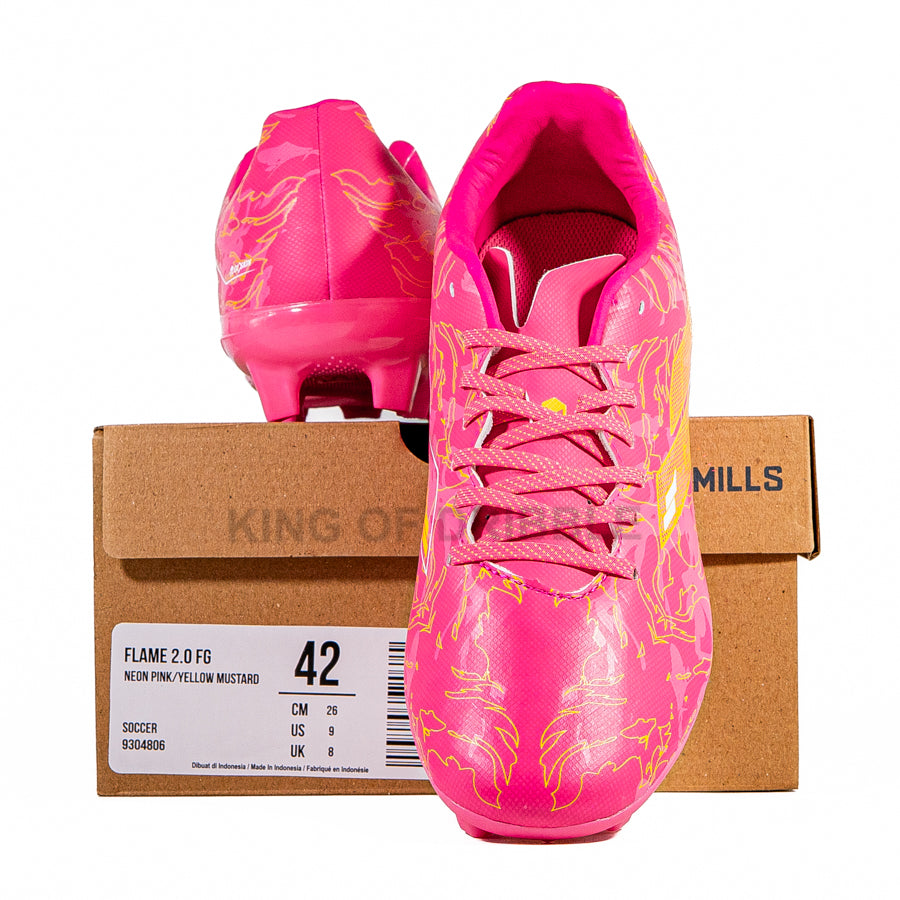 KING OF DRIBBLE Sepatu Bola Mills Flame 2.0 FG 9304806 Original