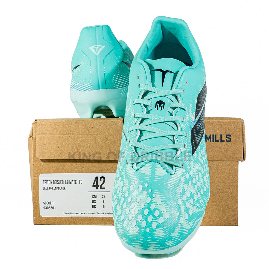 KING OF DRIBBLE Sepatu Bola Mills Triton Deisler 1.9 Match FG 9305501 Original