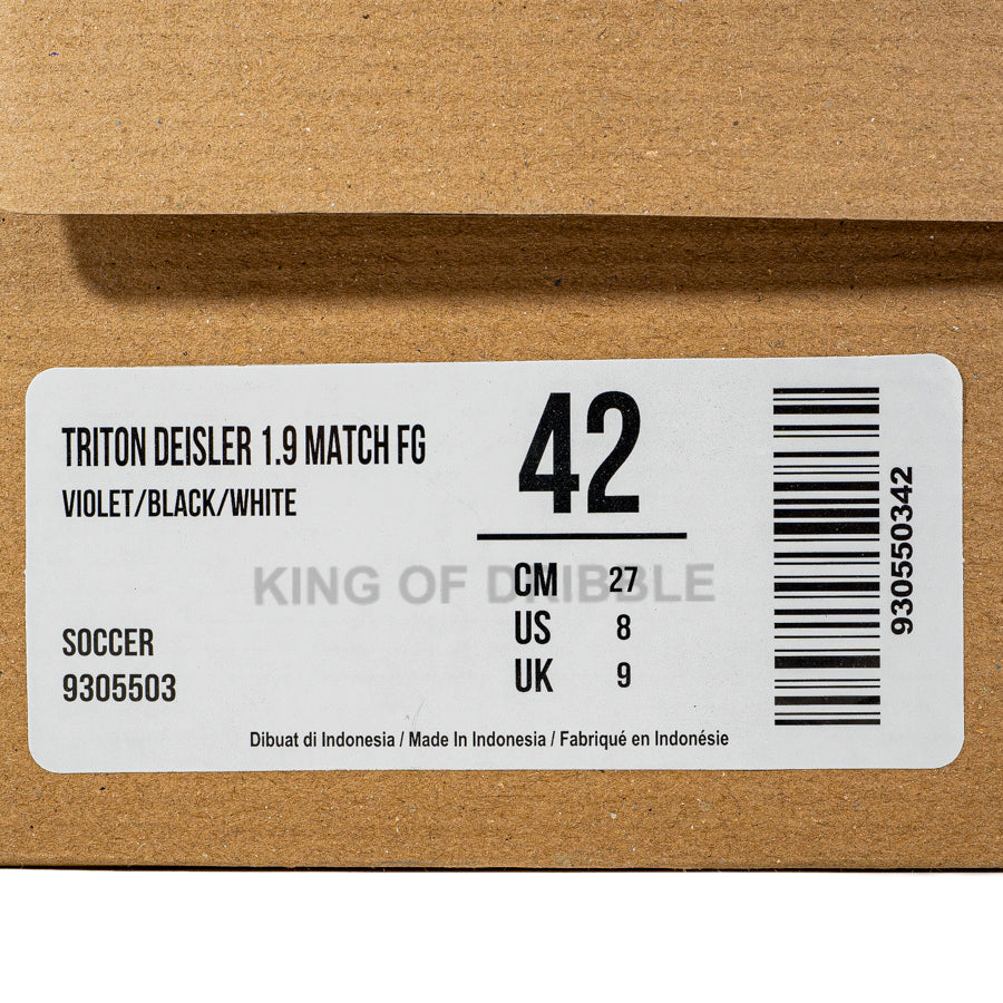 KING OF DRIBBLE Sepatu Bola Mills Triton Deisler 1.9 Match FG 9305503 Original