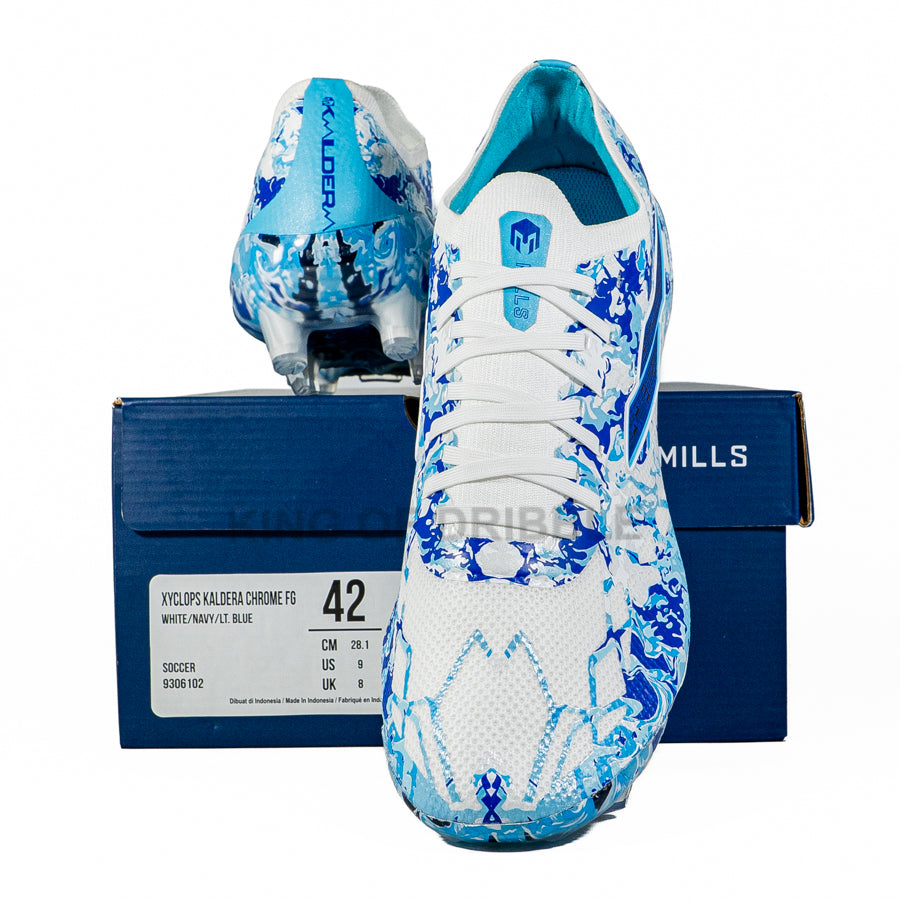 KING OF DRIBBLE Sepatu Bola Mills Xyclops Kaldera Chrome FG 9306102 Original