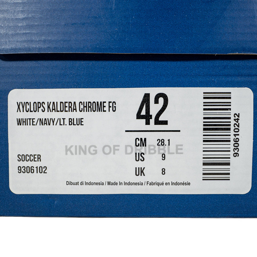 KING OF DRIBBLE Sepatu Bola Mills Xyclops Kaldera Chrome FG 9306102 Original