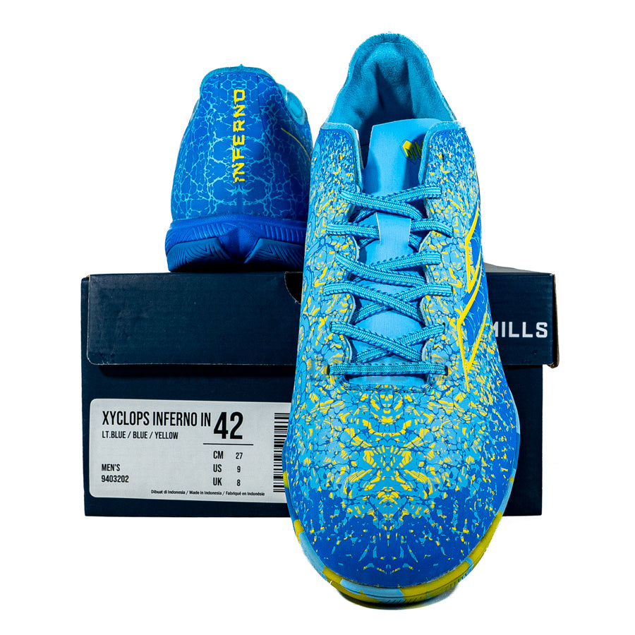 KING OF DRIBBLE Sepatu Futsal Mills Xyclops Inferno IN 9403202 Original
