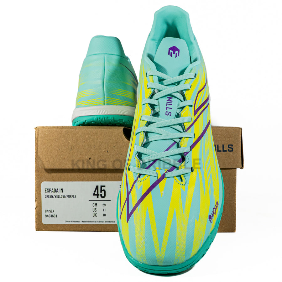 KING OF DRIBBLE Sepatu Futsal Mills Espada IN 9403601 Original
