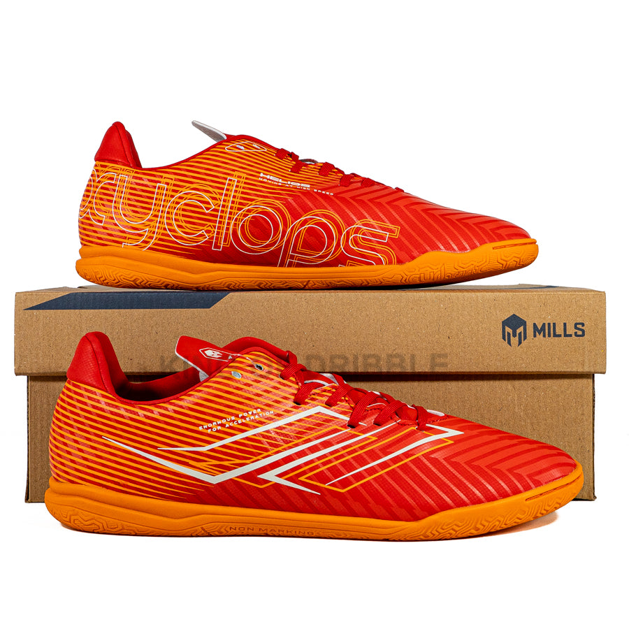 KING OF DRIBBLE Sepatu Futsal Mills Xyclops Helios Match IN 9405701 Original