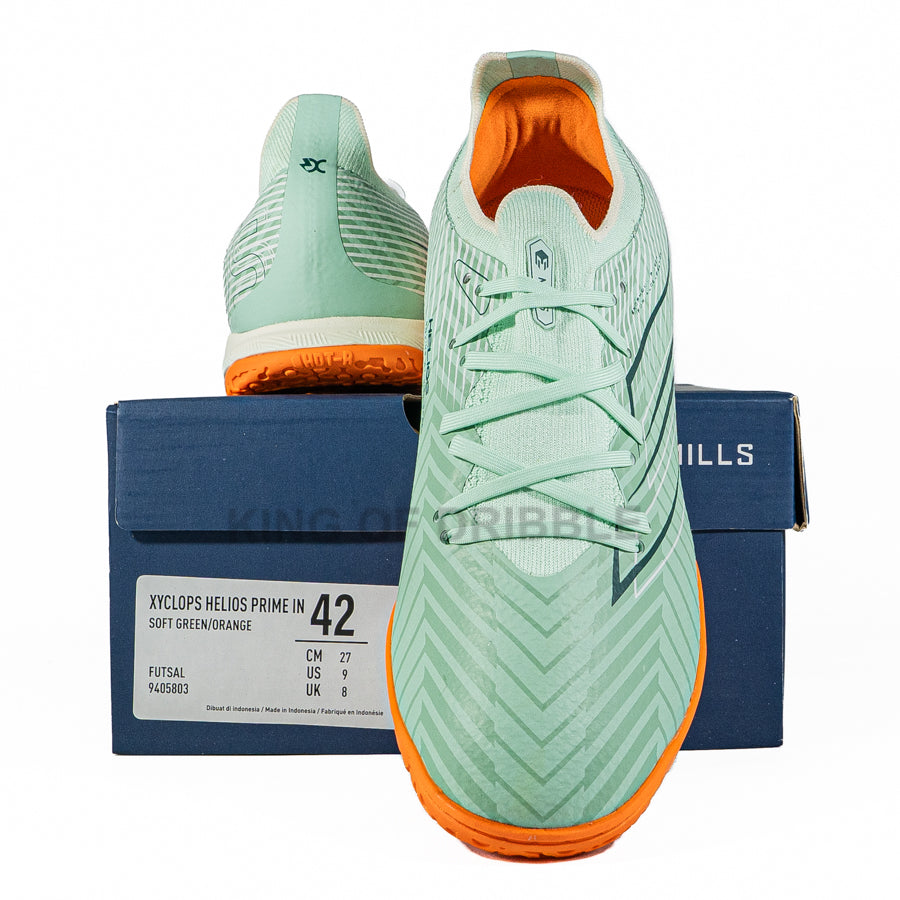 KING OF DRIBBLE Sepatu Futsal Mills Xyclops Helios Prime IN 9405803 Original