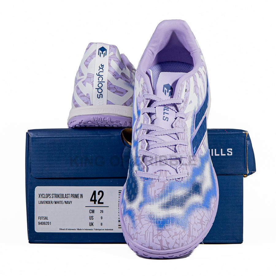 KING OF DRIBBLE Sepatu Futsal Mills Xyclops Strikeblast Prime IN 9406201 Original