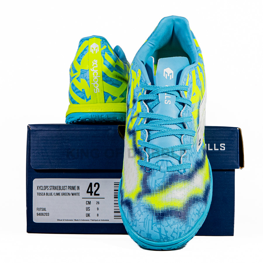 KING OF DRIBBLE Sepatu Futsal Mills Xyclops Strikeblast Prime IN 9406203 Original