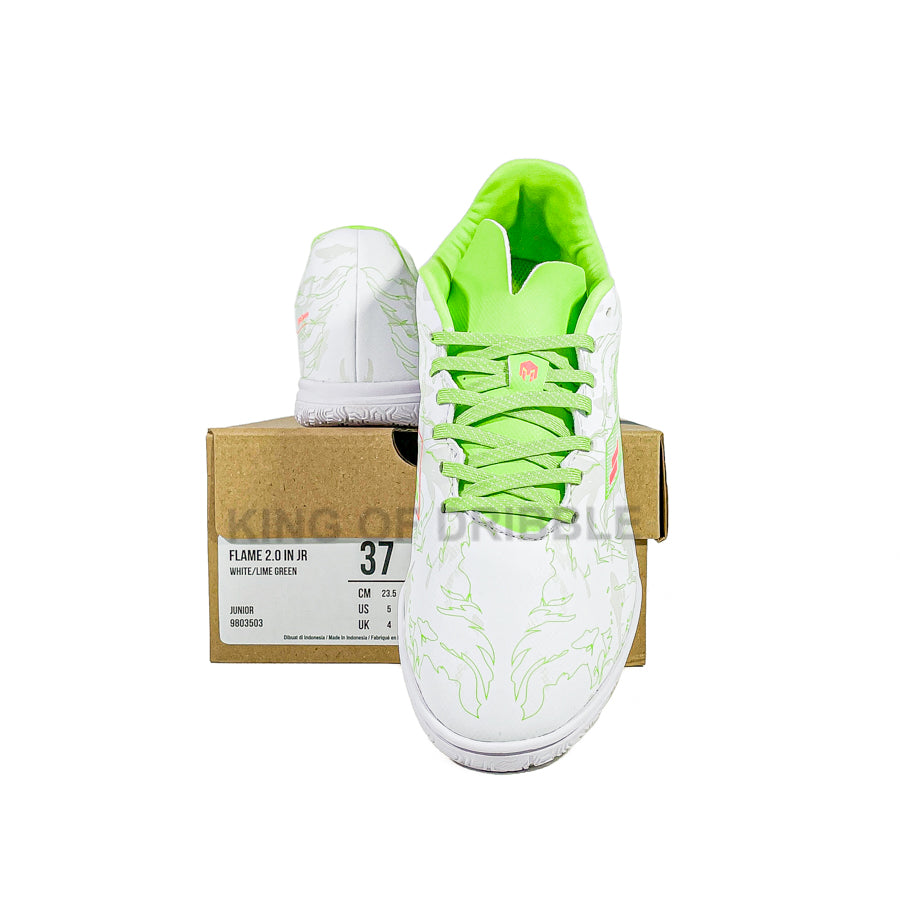 KING OF DRIBBLE Sepatu Futsal Anak Mills Flame 2.0 IN JR 9803503 Original