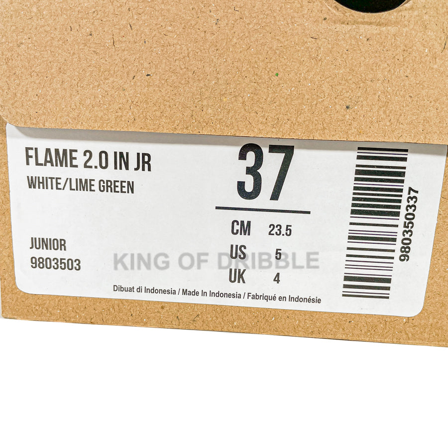 KING OF DRIBBLE Sepatu Futsal Anak Mills Flame 2.0 IN JR 9803503 Original
