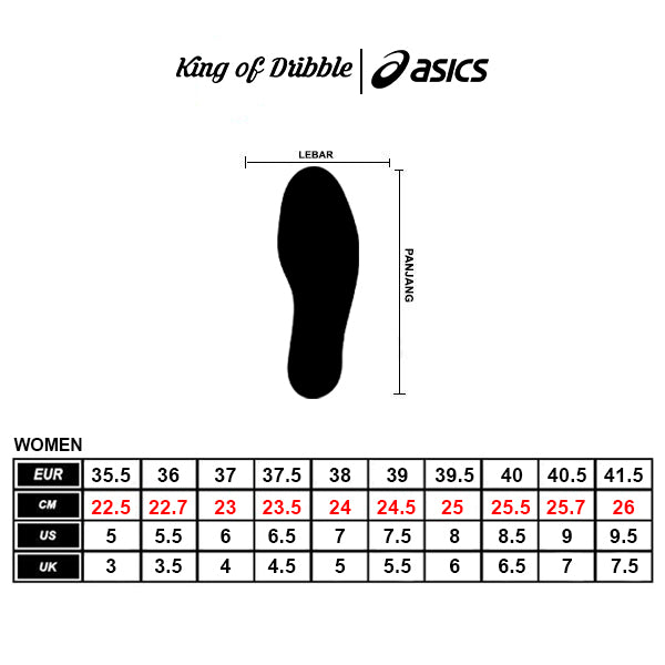 KING OF DRIBBLE Sepatu Padel Asics Gel-Challenger 15 Women's 1042A296-101 Original