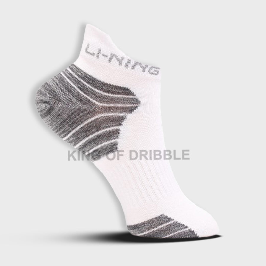 KING OF DRIBBLE Kaos Kaki Badminton/Bulu Tangkis Li-Ning Socks AWSQ221 Original
