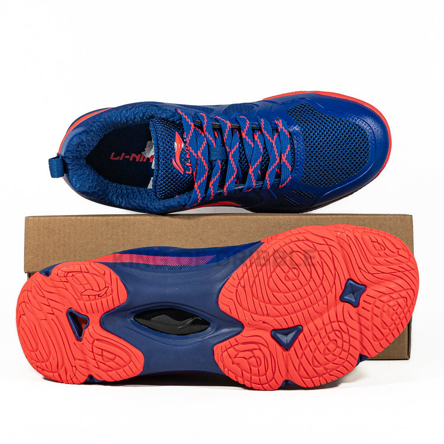 KING OF DRIBBLE Sepatu Badminton/Bulu Tangkis Li-ning Ranger Lite Z1 AYTS075-4 Original