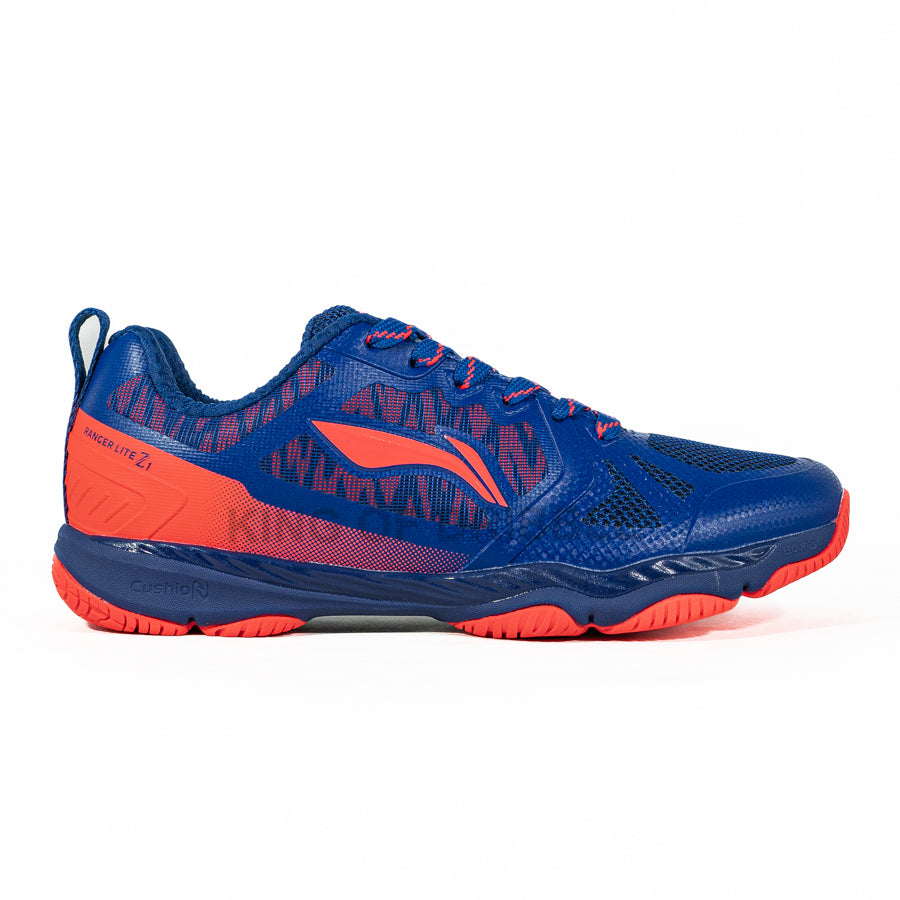 KING OF DRIBBLE Sepatu Badminton/Bulu Tangkis Li-ning Ranger Lite Z1 AYTS075-4 Original