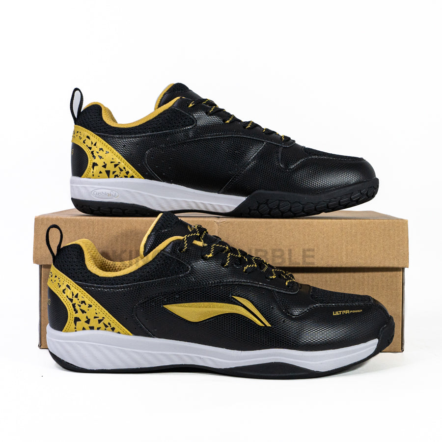 KING OF DRIBBLE Sepatu Badminton/Bulu Tangkis Li-ning Ultra Power AYTT045-3 Original