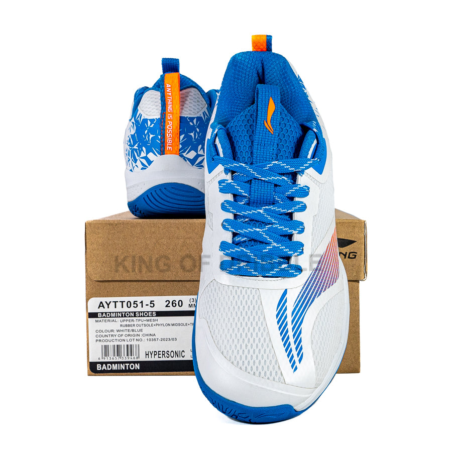 KING OF DRIBBLE Sepatu Badminton/Bulu Tangkis Li-ning Hypersonic AYTT051-5 Original