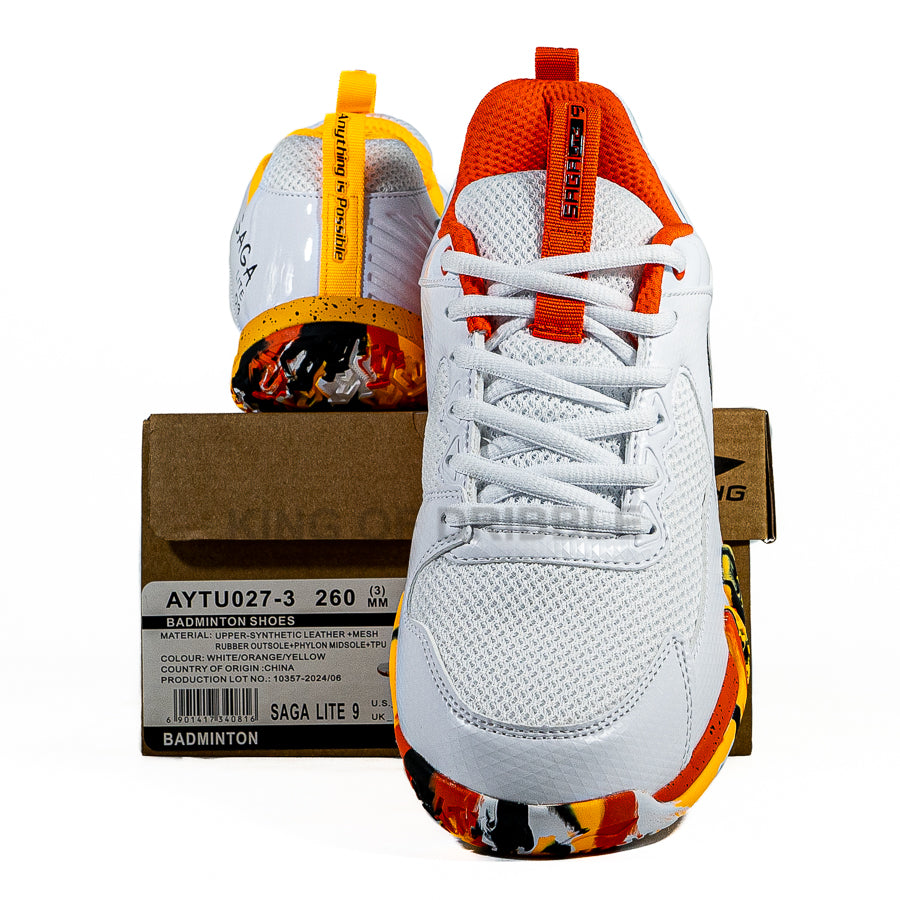 Sepatu Badminton/Bulu Tangkis Li-Ning Saga Lite 9 AYTU027-3 Original BNIB