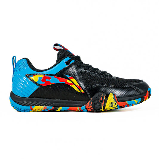 KING OF DRIBBLE Sepatu Badminton/Bulu Tangkis Li-Ning Saga Lite 9 AYTU027-4 Original