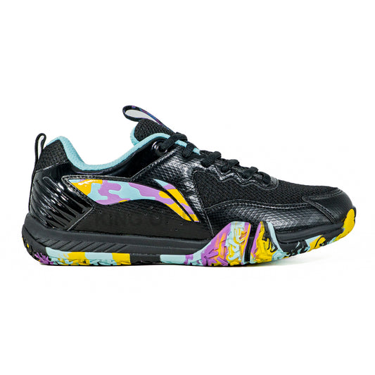 KING OF DRIBBLE Sepatu Badminton/Bulu Tangkis Li-Ning Saga Lite 9 AYTU027-8 Original