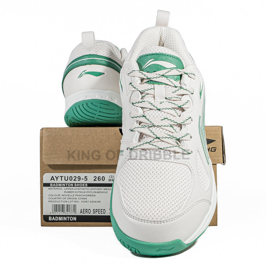 KING OF DRIBBLE Sepatu Badminton/Bulu Tangkis Li-Ning Aero Speed AYTU029-5 Original
