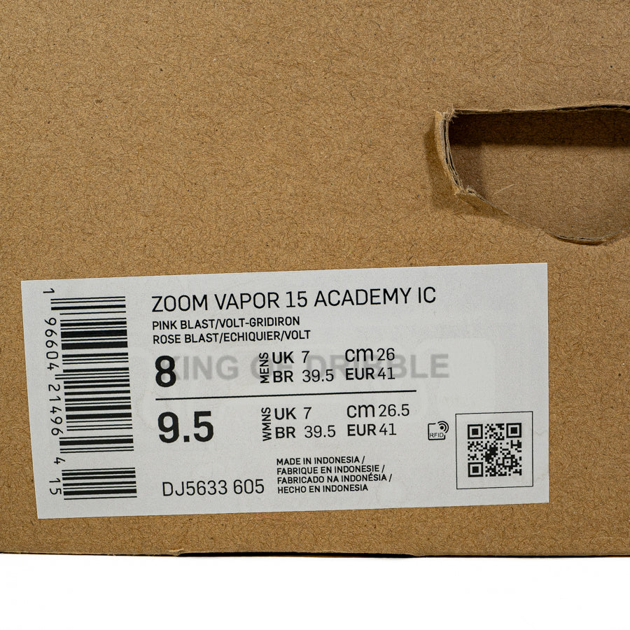 KING OF DRIBBLE Sepatu Futsal Nike Zoom Mercurial Vpr 15 Academy IC DJ5633-605 Original