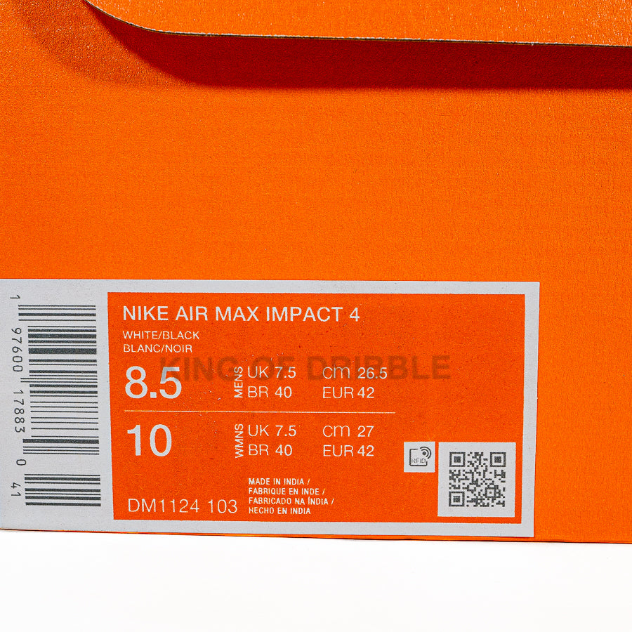 KING OF DRIBBLE Sepatu Basket Nike Air Max Impact 4 DM1124-103 Original