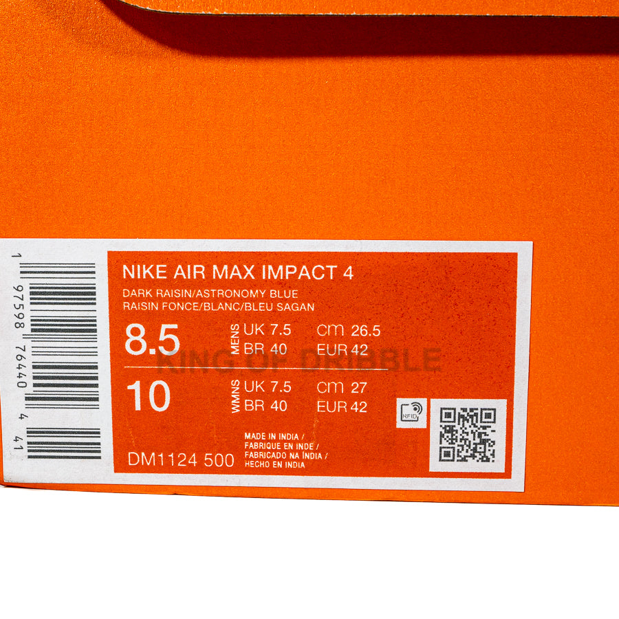 KING OF DRIBBLE Sepatu Basket Nike Air Max Impact 4 DM1124-500 Original