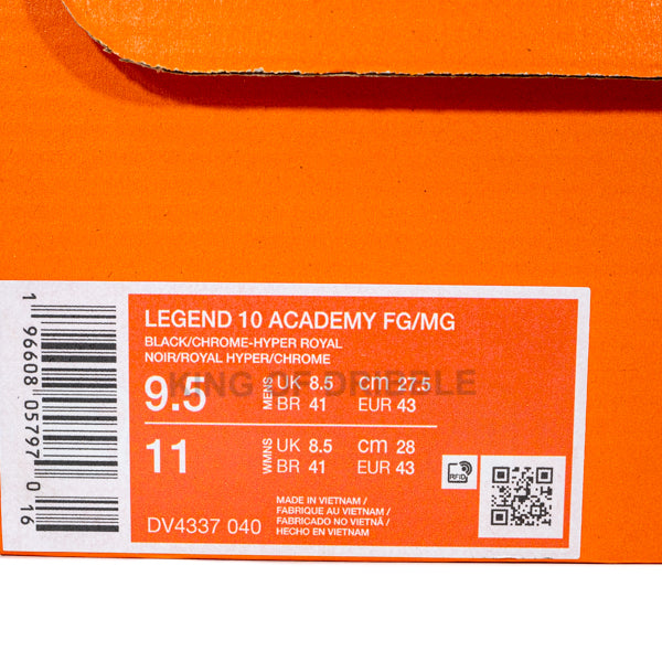 KING OF DRIBBLE Sepatu Bola Nike Legend 10 Academy FG/MG DV4337-040 Original