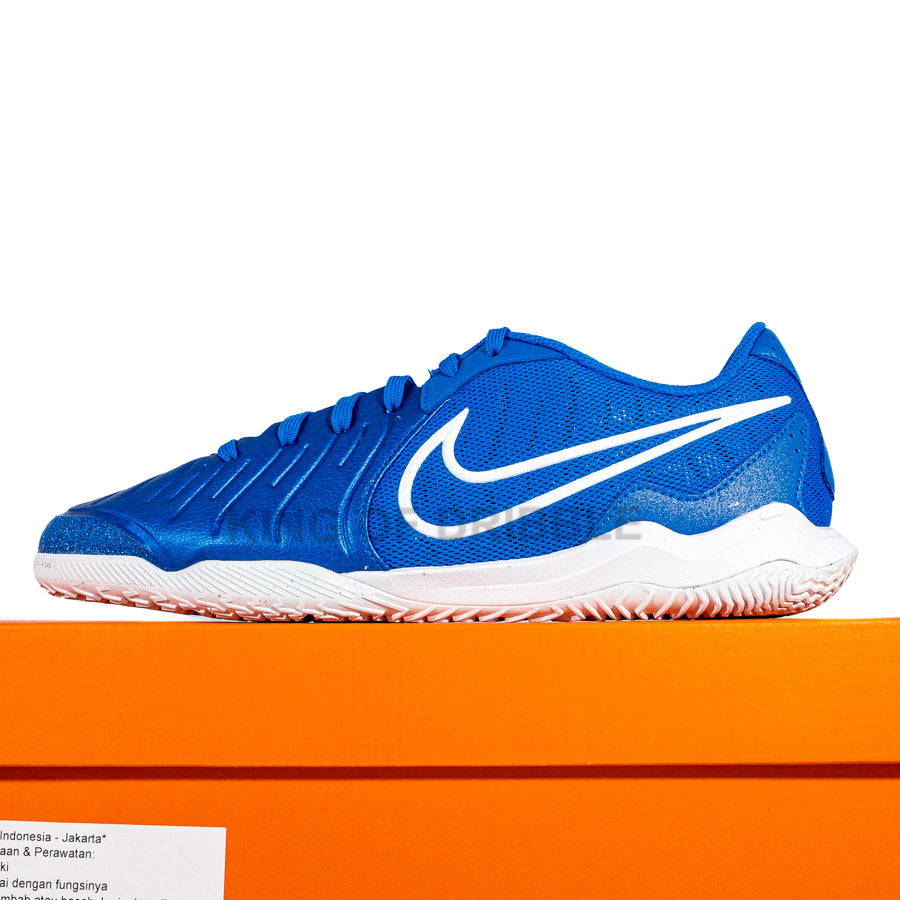 KING OF DRIBBLE Sepatu Futsal Nike Tiempo Legend 10 Academy IC DV4341-400 Original