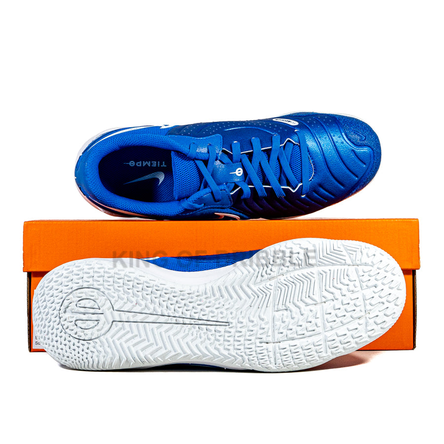 KING OF DRIBBLE Sepatu Futsal Nike Tiempo Legend 10 Academy IC DV4341-400 Original