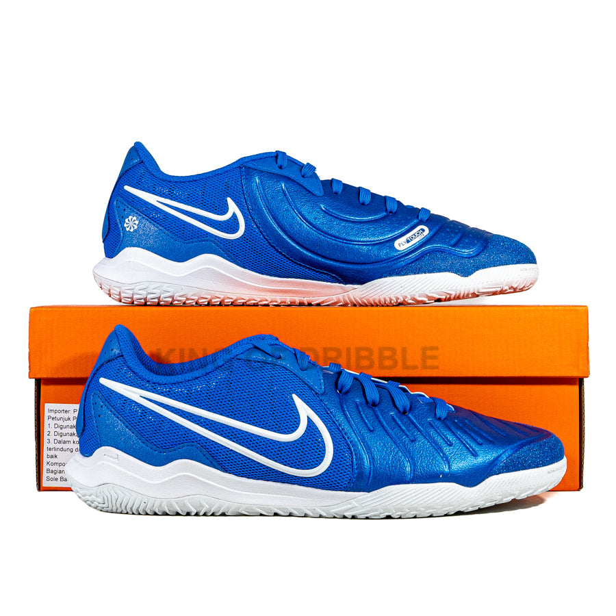 KING OF DRIBBLE Sepatu Futsal Nike Tiempo Legend 10 Academy IC DV4341-400 Original